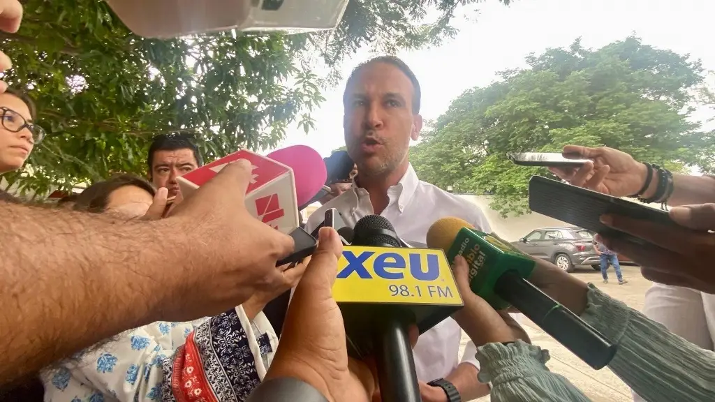 Imagen Las obras del 2025 de Boca del Río estarán listas en 20 días: Juan Manuel Unánue