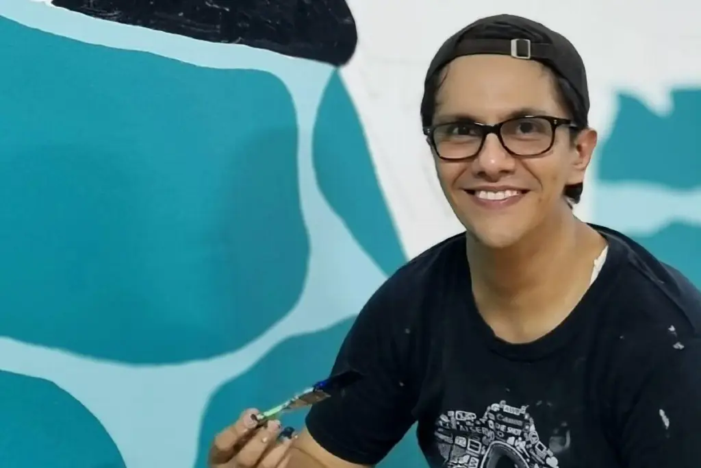 Imagen Realizan mural en el Acuario de Veracruz, en esta fecha podrás tomarte la foto