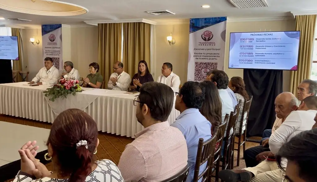 Imagen Foros en Veracruz: ciudadanos podrán expresar sus ideas para el nuevo gobierno municipal