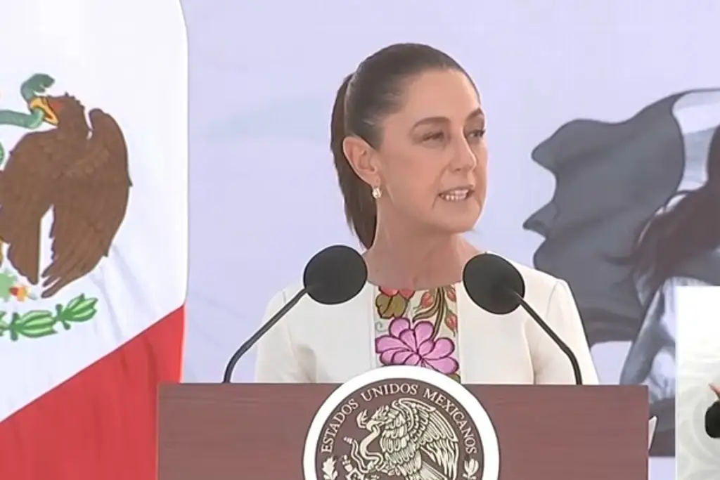 Imagen 'De qué sirve el dinero mal habido, no hay riqueza que valga más que el honor', afirma Sheinbaum desde Veracruz 