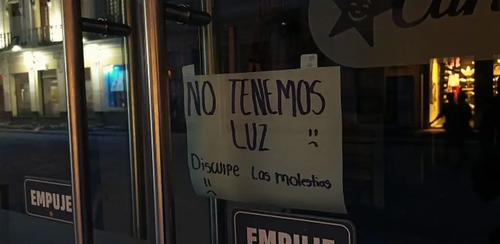 Imagen Apagón afectó al Centro Histórico de Veracruz