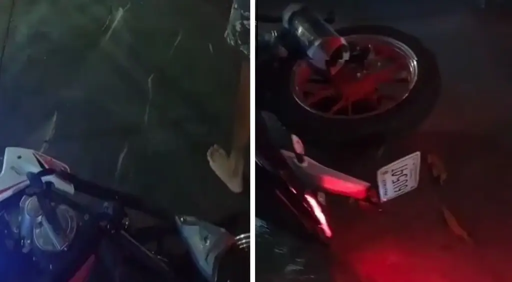 Imagen El pavimento mojado ocasionó que muriera, afirman en Boca del Río