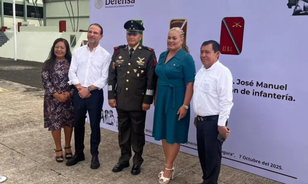 Imagen Hay cambio de comandante del 83/o Batallón de Infantería en Boca del Río