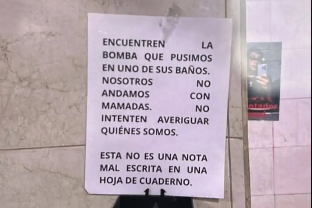 Imagen Identifican a presuntos responsables de amenazas de Bomba contra la UNAM