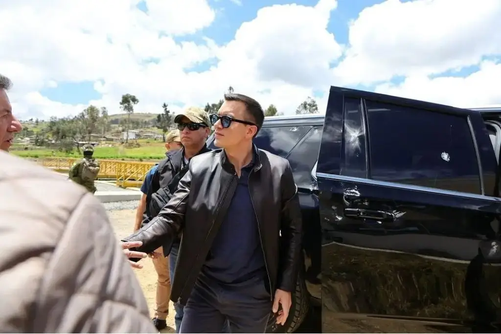 Imagen Sheinbaum pide aclarar atentado contra Noboa, presidente de Ecuador