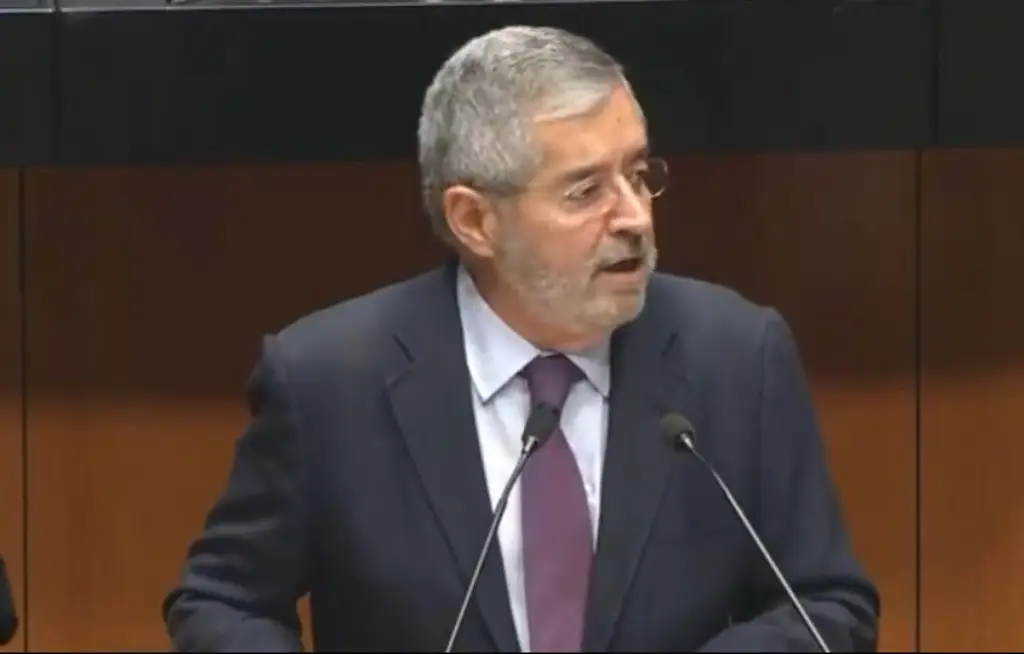 Imagen Comparece en Senado canciller Juan Ramón de la Fuente