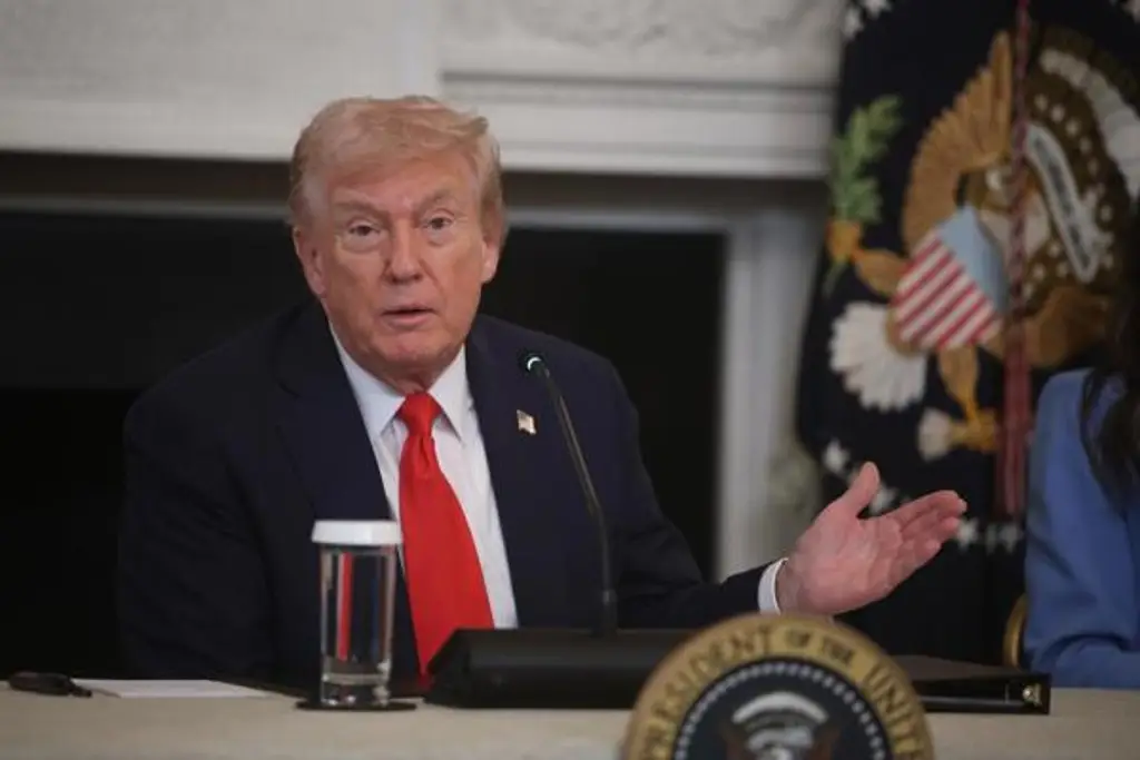 Imagen Trump prevé viajar a Medio Oriente si va bien negociaciones entre Israel y Hamás 