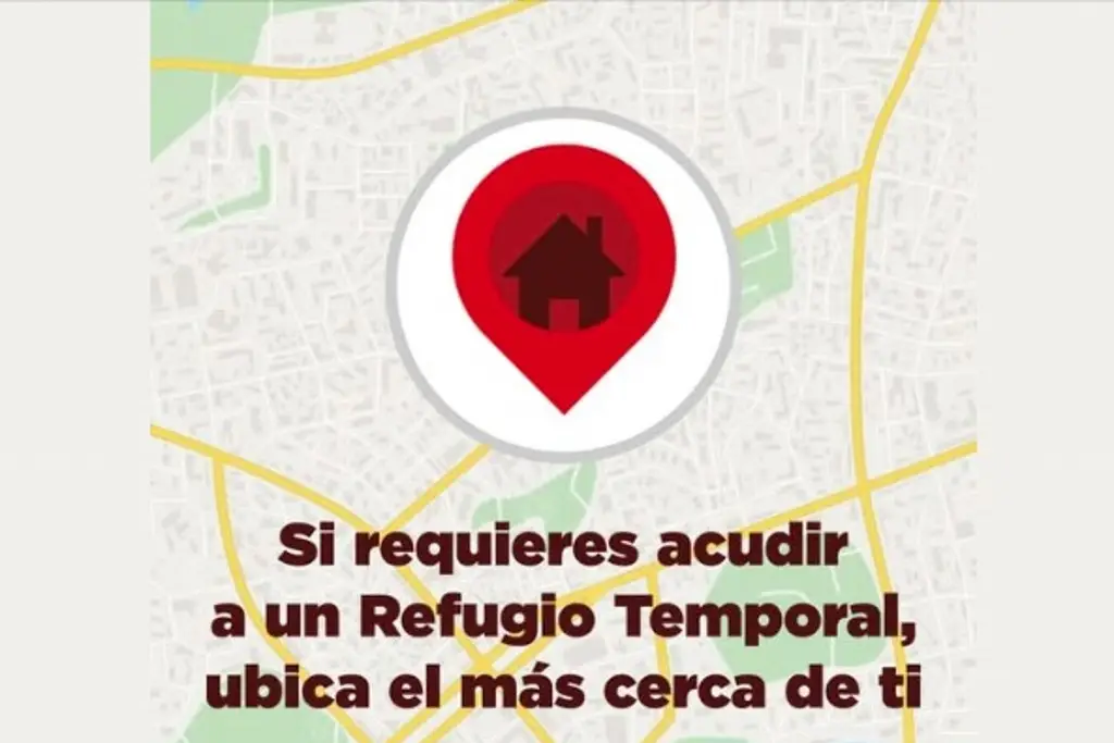 Imagen Estos son los refugios si estás en Poza Rica y te han indicado evacuar por seguridad