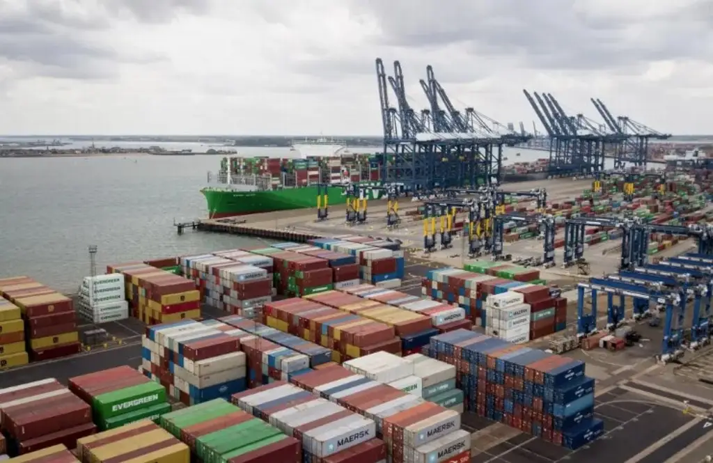 Imagen Sin fecha, la inauguración de la aduana del puerto de Veracruz