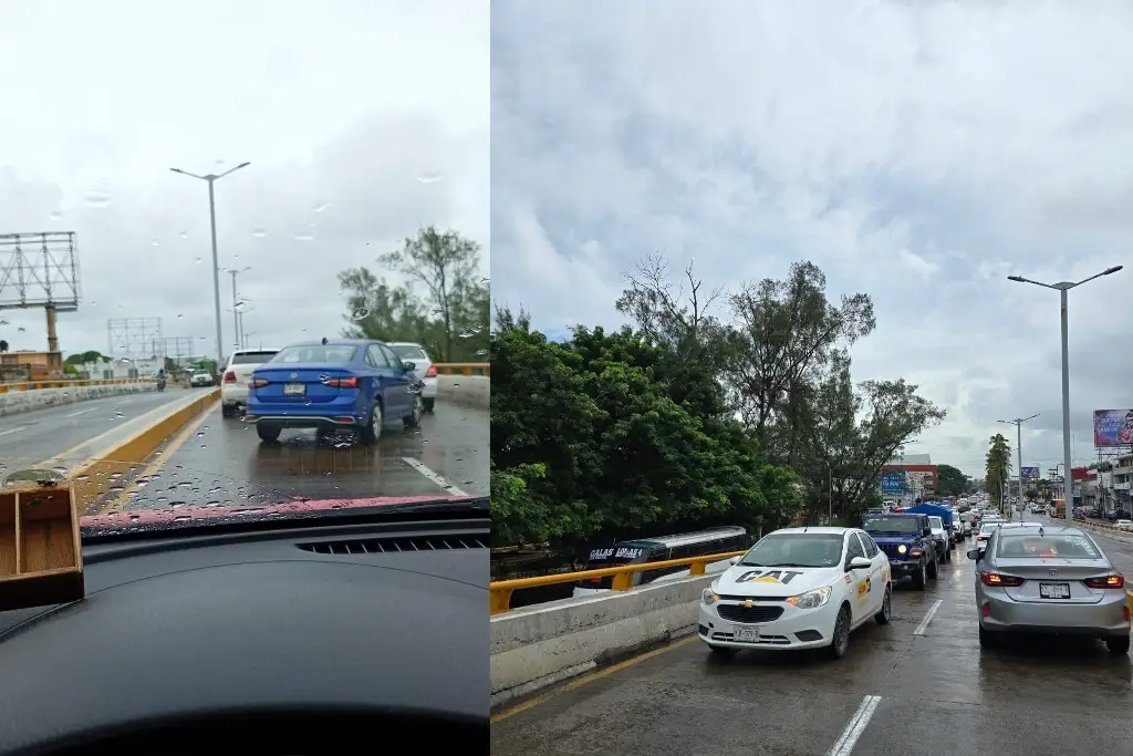 Imagen Carambola en puente de Miguel Alemán, en Veracruz 