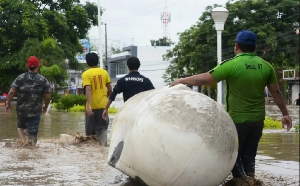 Imagen Gráfica | Así fue el impresionante incremento del Río Cazones, al norte de Veracruz 
