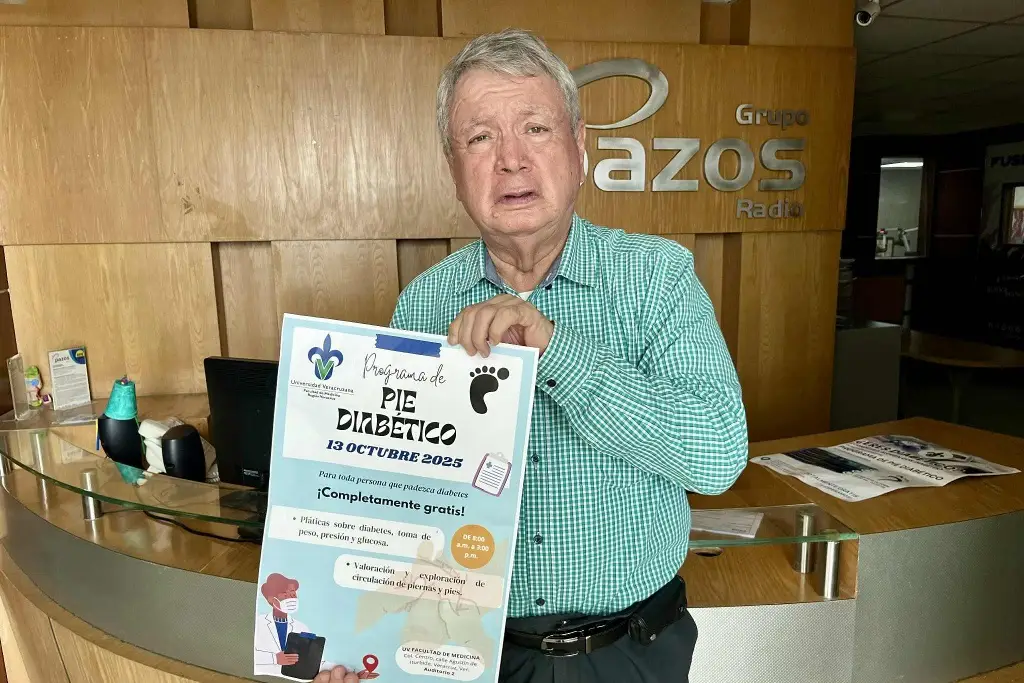 Imagen Invitan a campaña de prevención del pie diabético en Veracruz
