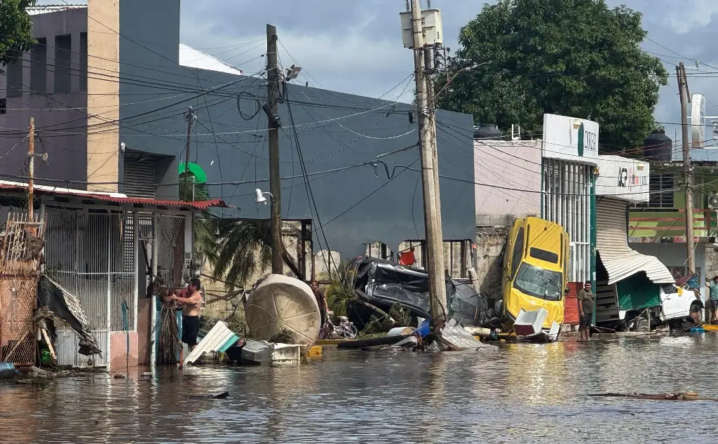 Imagen ¿Cómo va la atención al norte de Veracruz tras inundaciones? Esto informa Protección Civil