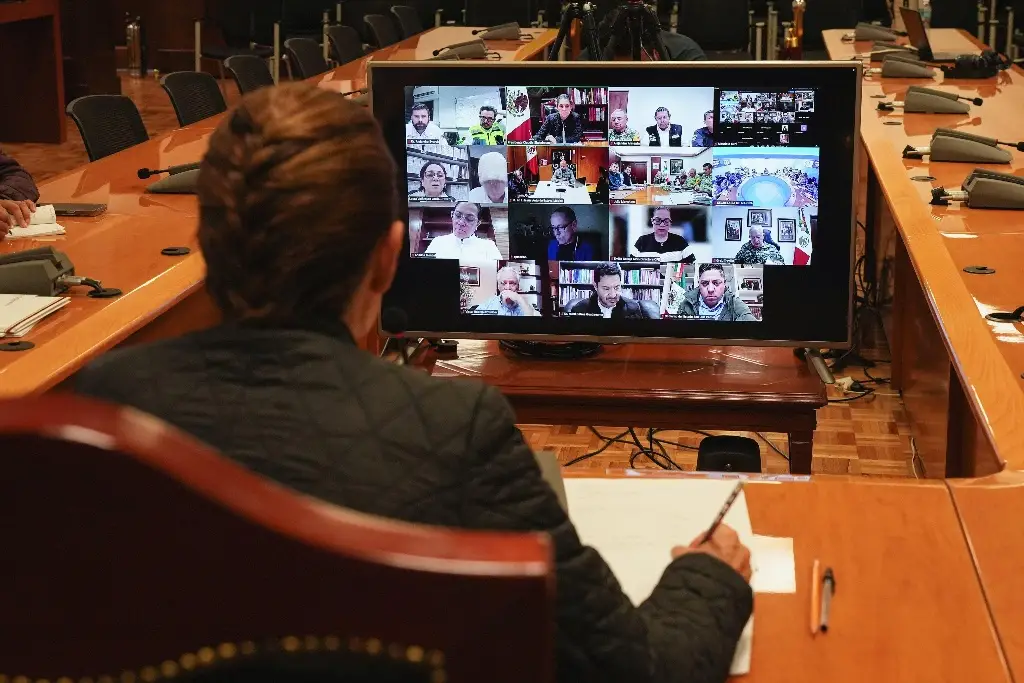 Imagen Comité Nacional de Emergencia en sesión permanente por lluvias, anuncia Sheinbaum 