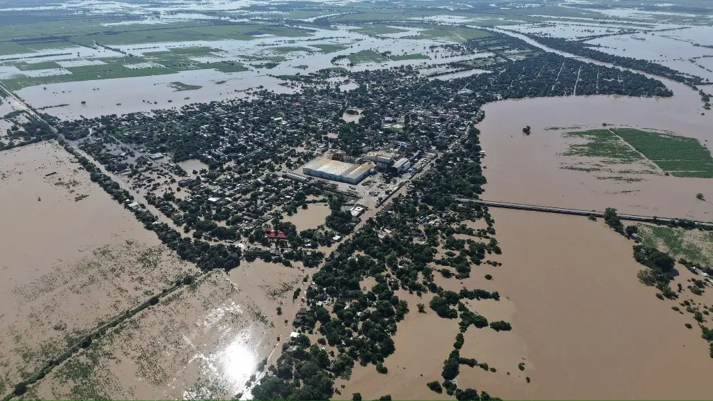 Imagen Continúa inundado El Higo, Veracruz