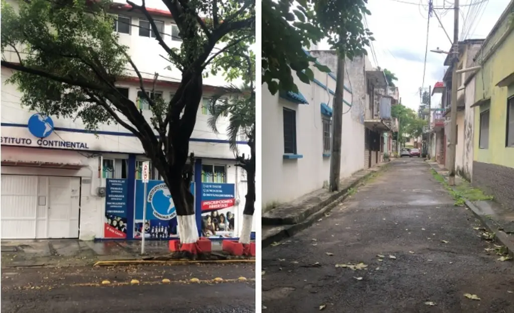 Imagen Apagón afecta a familias y escuela en centro de Veracruz