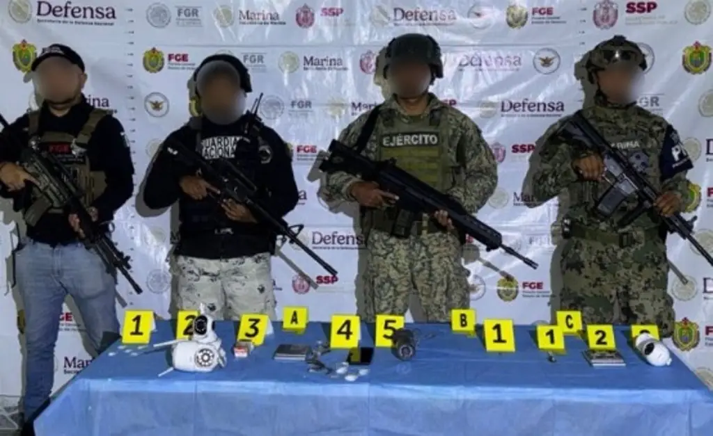 Imagen Se registra operativo en Córdoba, Veracruz; esto aseguraron 