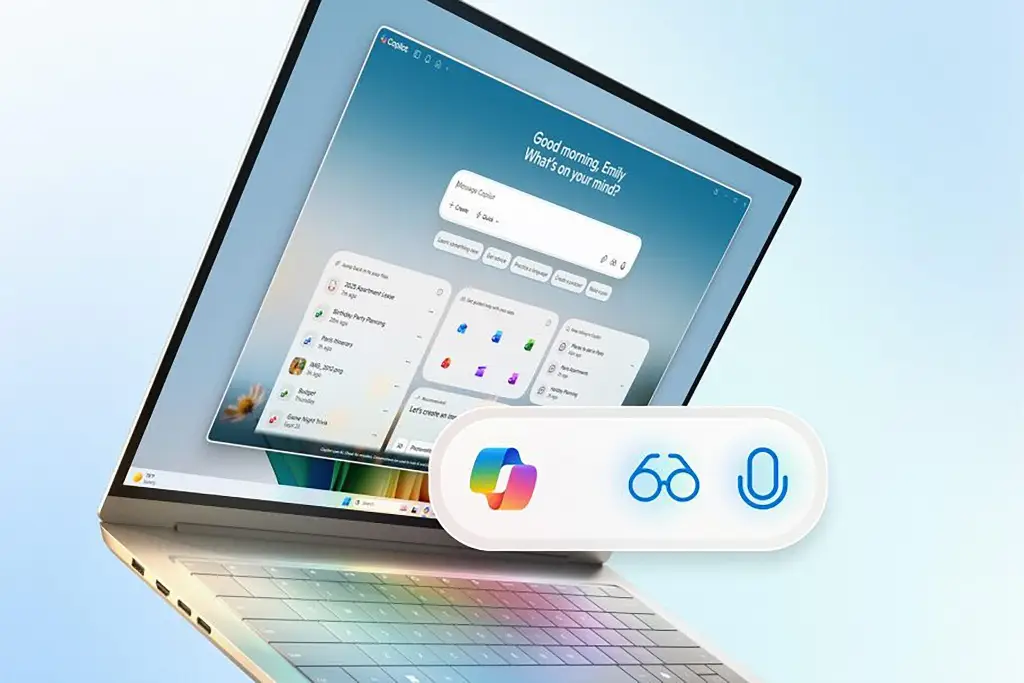 Imagen Microsoft integra su asistente de IA 'Copilot' en Windows 11, con el que se puede hablar