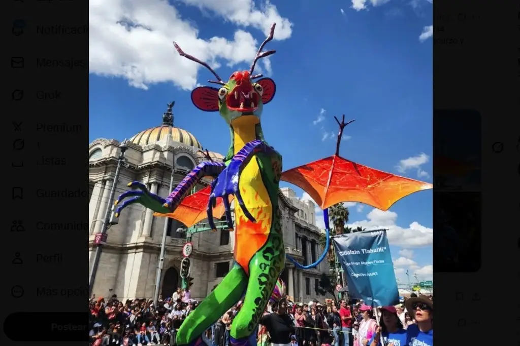 Inicia tradicional desfile de Alebrijes Monumentales en CDMX. Este es el recorrido