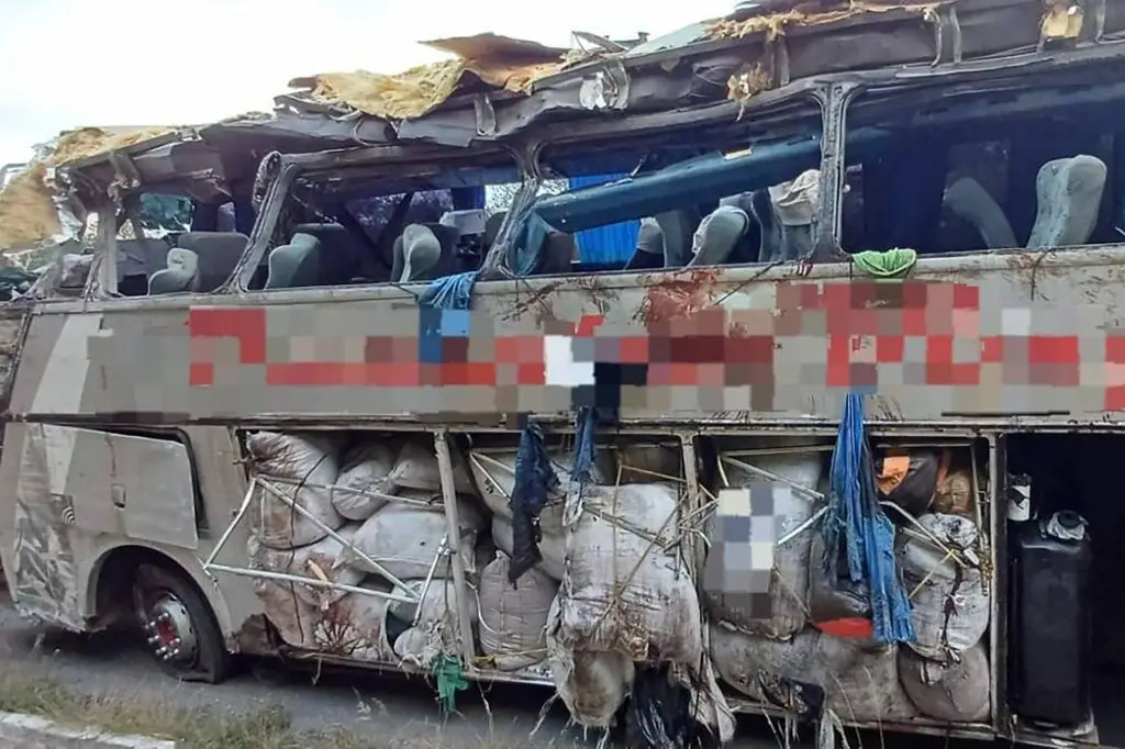 Imagen Al menos 17 muertos y una veintena de heridos deja accidente de autobús en Brasil