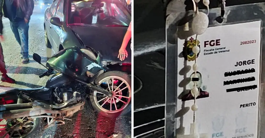 Tiró a motociclista, dañó dos autos y se hizo del baño frente a todos; pasó en Xalapa