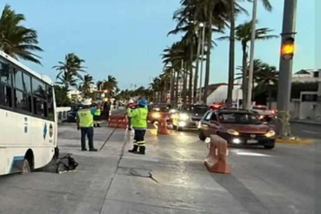 Imagen Bulevar de Veracruz permanecerá cerrado en ambos sentidos, ¿A qué altura? 
