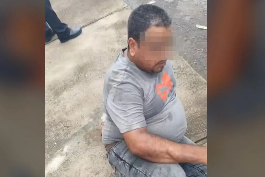 Imagen Vecinos atrapan a ladrón en colonia de Veracruz; así fue como lo sometieron 