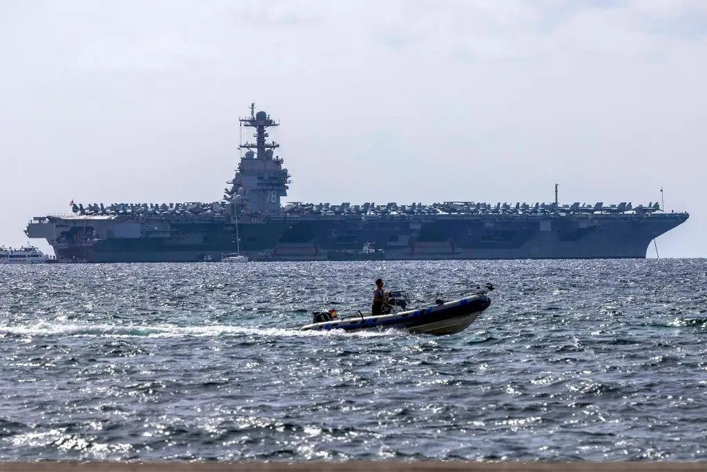 Imagen EU despliega en el Caribe su mayor portaaviones en medio de tensión con Venezuela