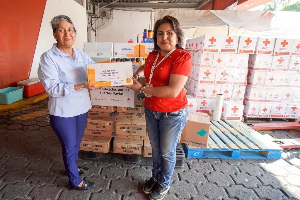 Imagen TenarisTamsa envía ayuda humanitaria al norte de Veracruz a través de la Cruz Roja