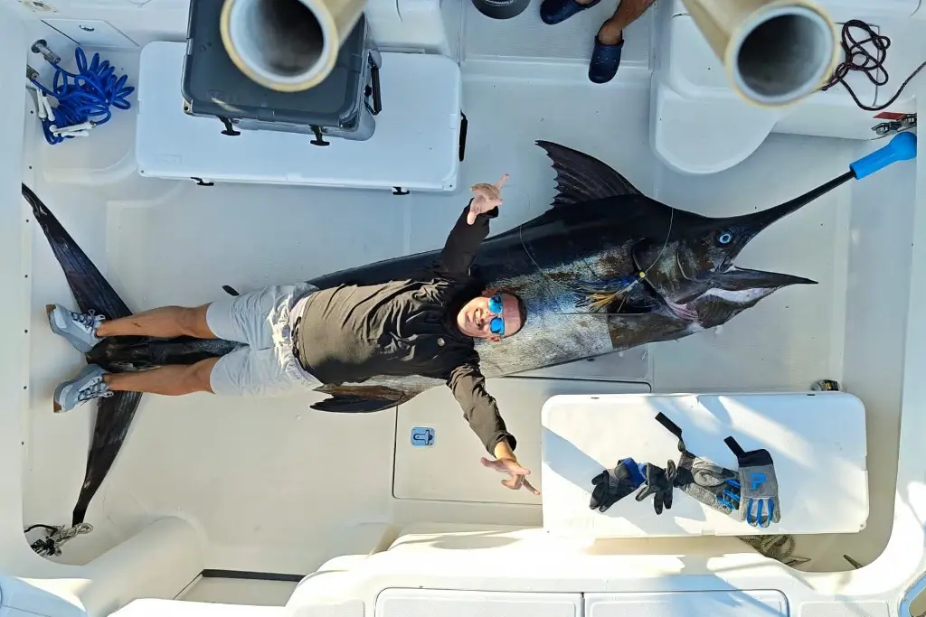 Imagen Pescadores capturan un gigante de casi 300 kilos en Veracruz