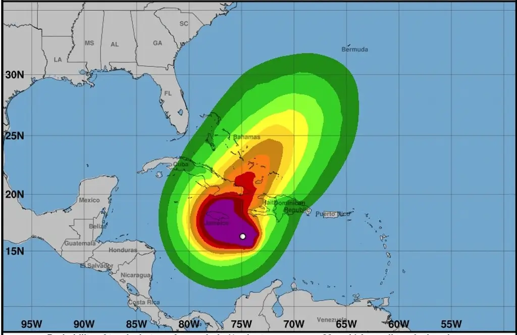 Imagen Tormenta tropical Melissa se intensificará rápidamente a huracán: NOAA
