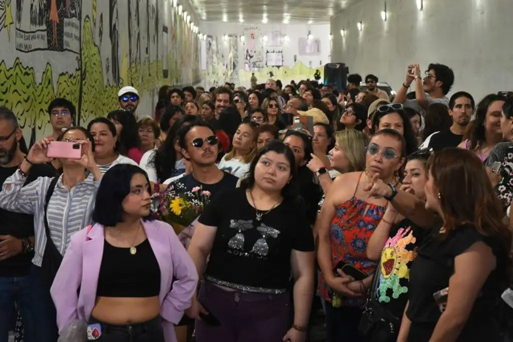Imagen Inauguran primera parte del mural históricas en el viaducto de Xalapa, Veracruz