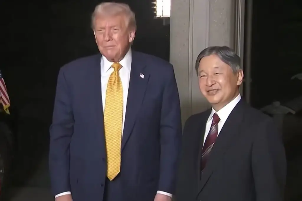 Imagen Trump se reúne con el emperador Naruhito ¿Para qué? (+Video)