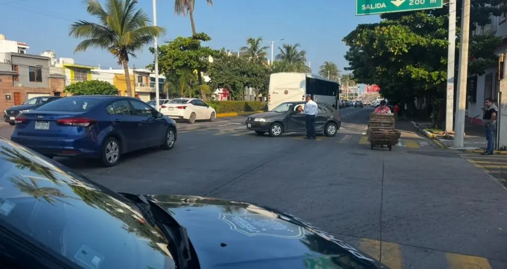 Imagen Accidente en la esquina de Allende y Mario Molina en Veracruz