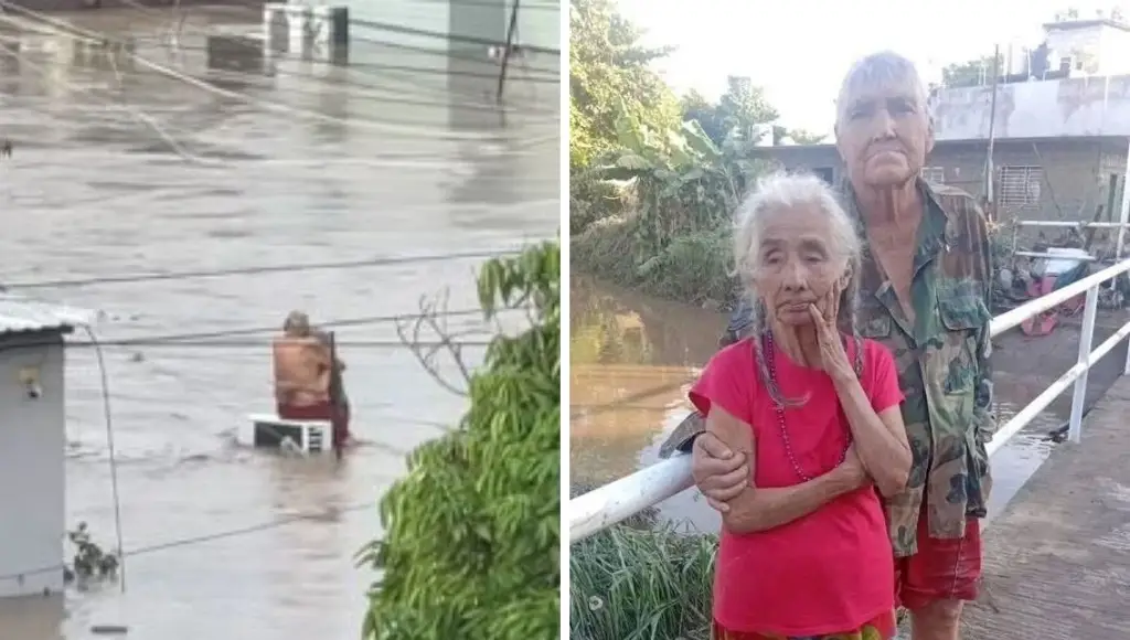 Imagen Fallece Doña Elodia, mujer que sobrevivió abrazada de su esposo durante inundación en Poza Rica