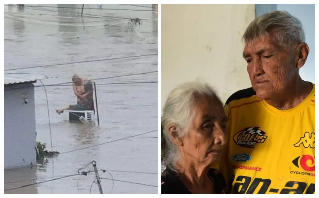 Imagen Murió Doña Elodia, abuelita que sobrevivió abrazada a su esposo a la inundación en Poza Rica