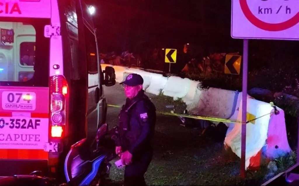 Imagen Identifican a joven motociclista fallecido en fatal accidente en autopista de Veracruz 