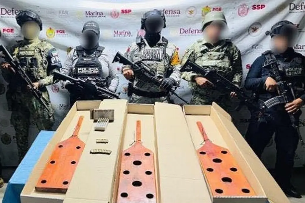 Imagen Aseguran tablas de castigo en Papantla, Veracruz