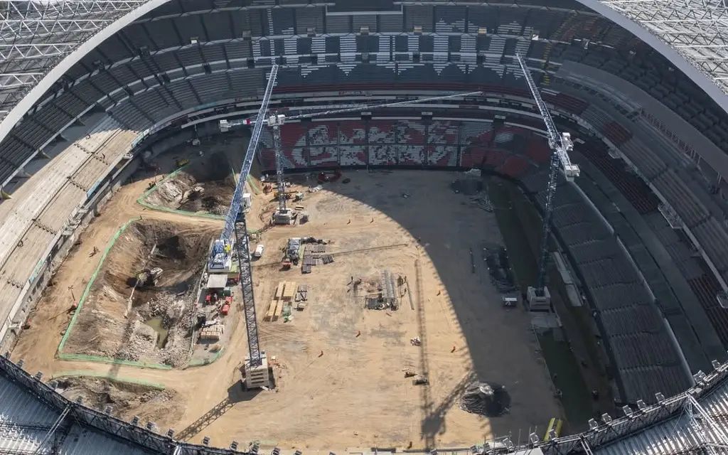 Imagen Albañil asegura haber sido despedido por subir TikToks de remodelación del Estadio Azteca
