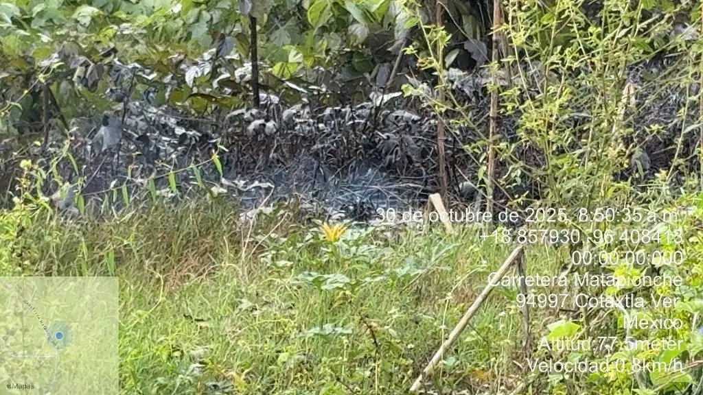 Imagen Peligro en Cotaxtla por derrame de combustible