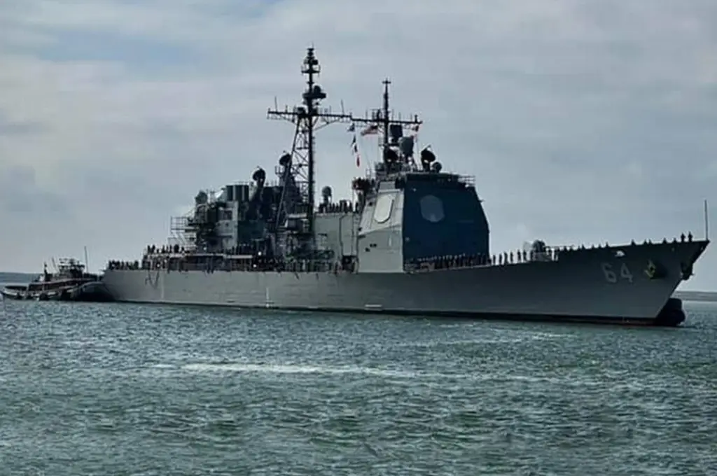 Imagen EU envía otro buque lanzamisiles al Caribe entre avisos de próximos ataques a Venezuela