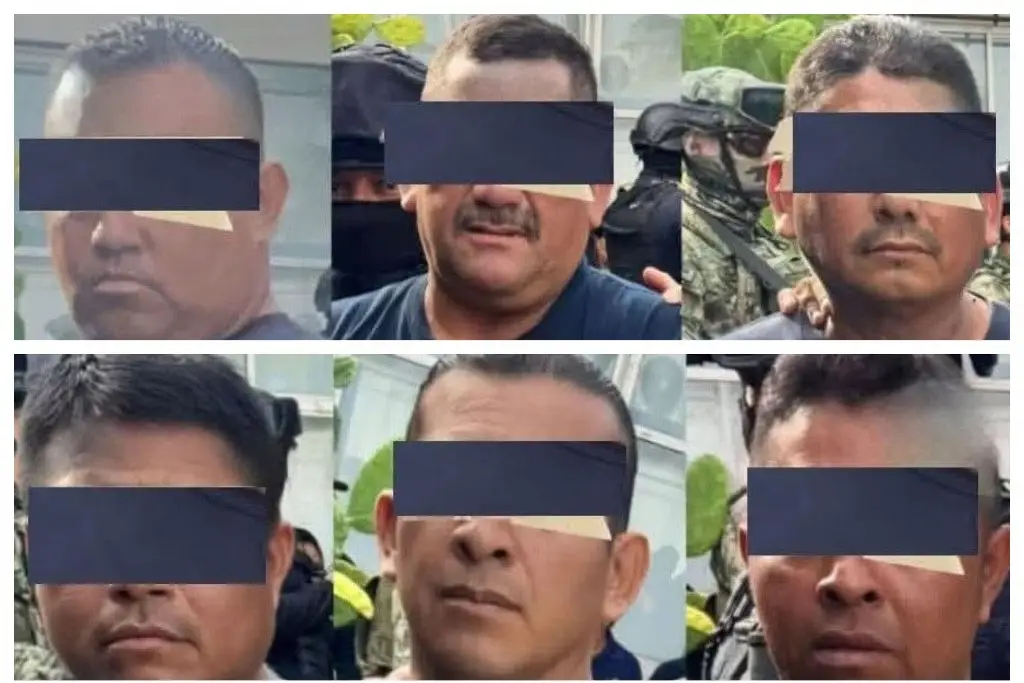 Imagen Detienen a seis policías de Tabasco presuntamente vinculados con 'La Barredora'
