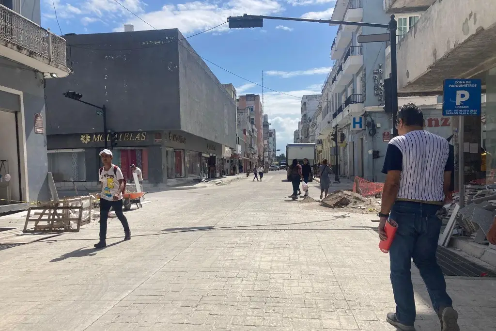 Imagen ¿Cómo va el avance de obras del Centro Histórico de Veracruz?