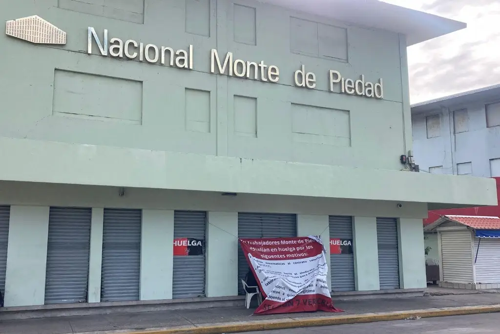 Imagen ¿Cuándo podría terminar huelga en Monte de Piedad de Veracruz?