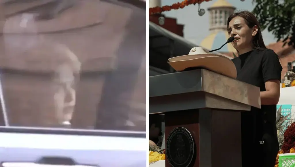 Imagen Grecia Quiroz, viuda de Carlos Manzo, se reúne con Sheinbaum en Palacio Nacional