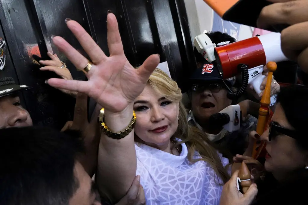 Imagen Ex presidenta de Bolivia Jeanine Áñez es liberada tras más de 4 años de cárcel