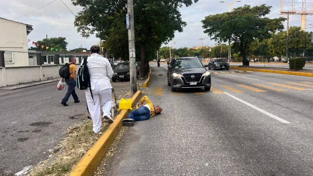 Atropellan a mujer en El Coyol 