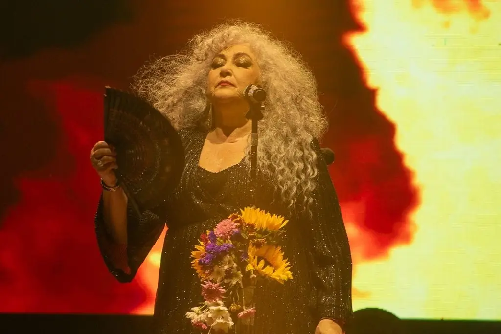 Imagen Único e inolvidable el regreso de Amanda Miguel en Veracruz (+fotos)