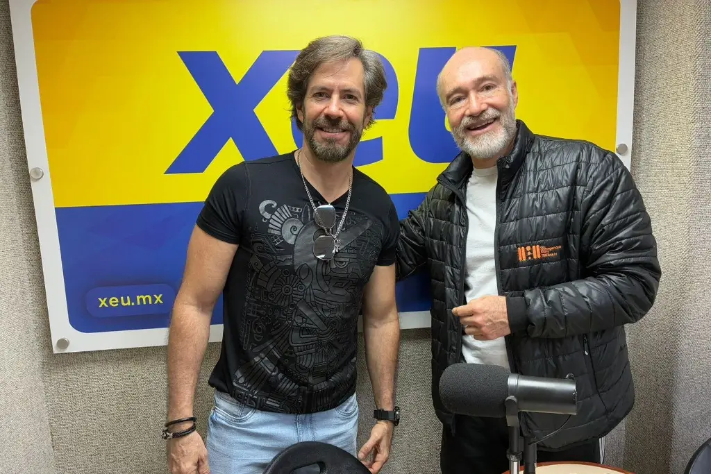 Imagen Odiseo Bichir y Benjamín Rivero visitan XEU e invitan a “La Dama de Negro”