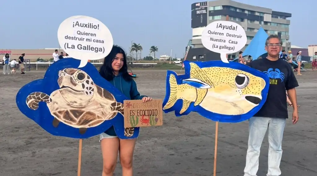 Imagen Se manifiestan en favor de la conservación del arrecife 